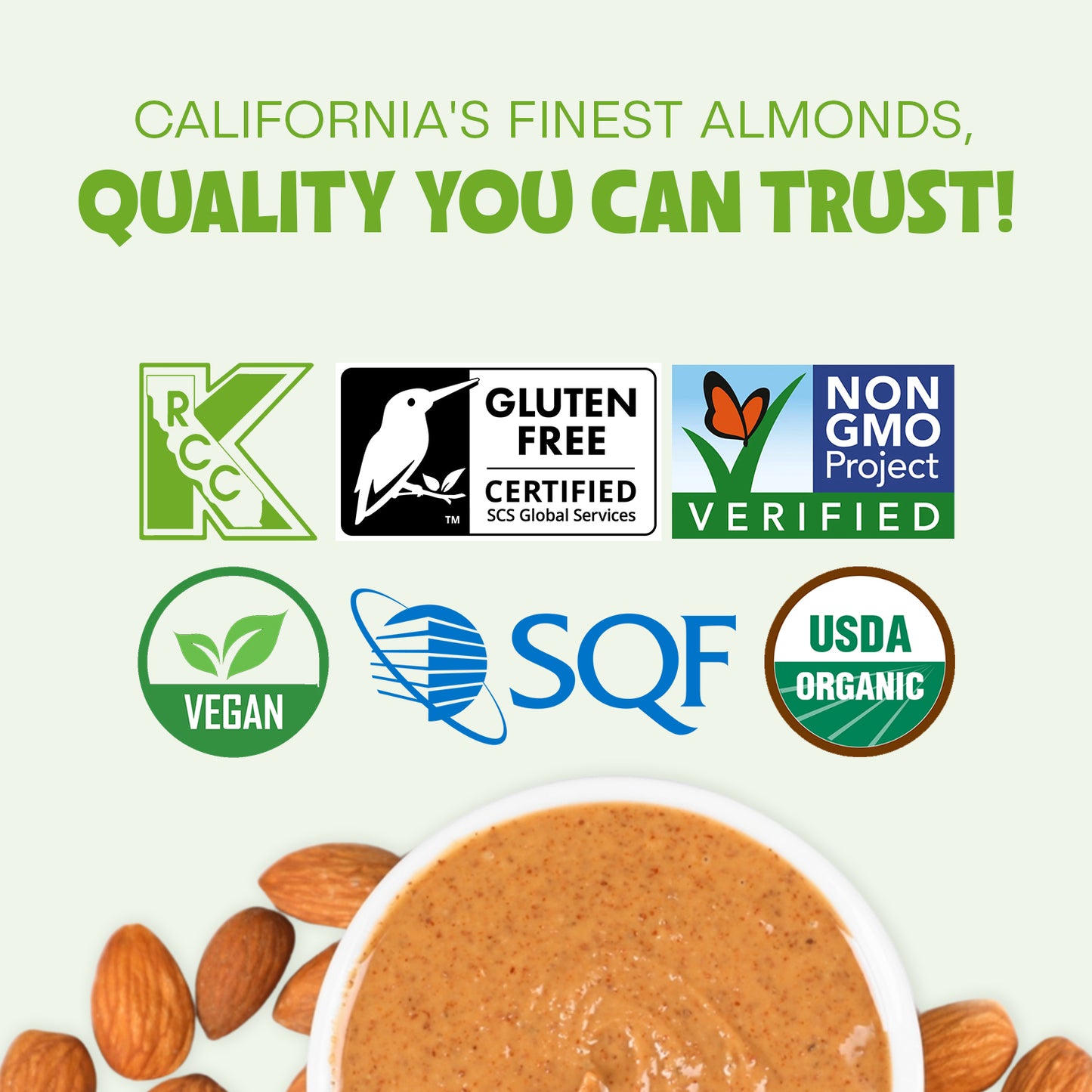 Happy Tree Nuts Organic Almonds Butter