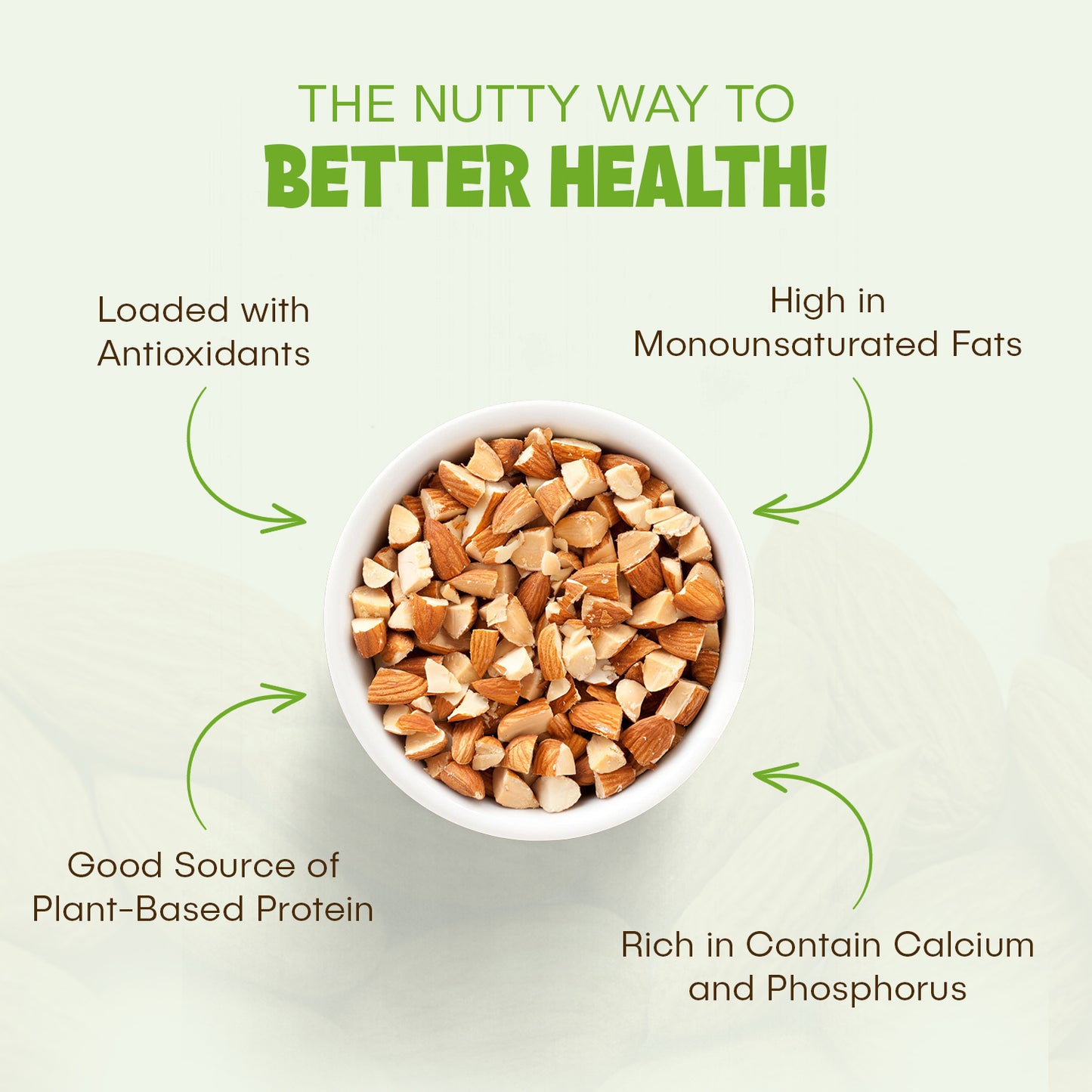 Happy Tree Nuts Organic Diced Almonds