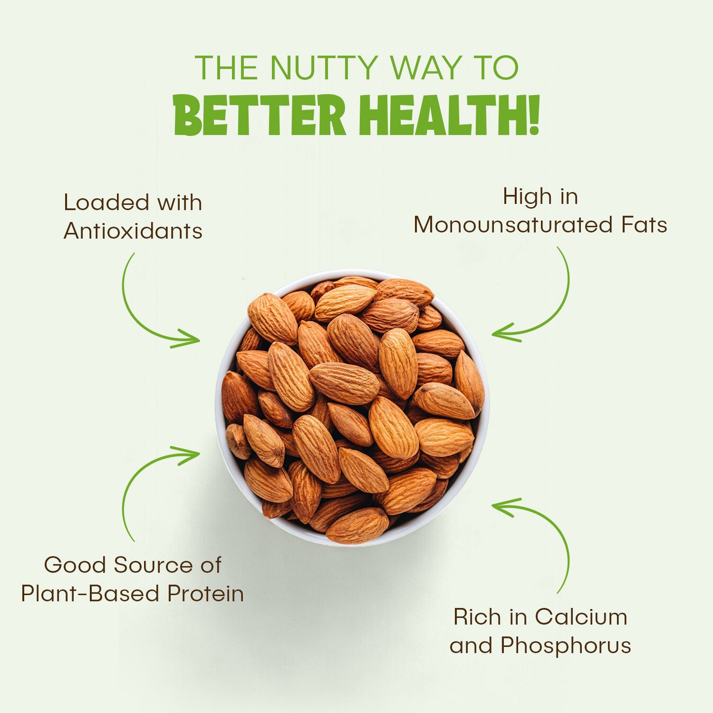 Happy Tree Nuts Organic Whole Natural Almonds