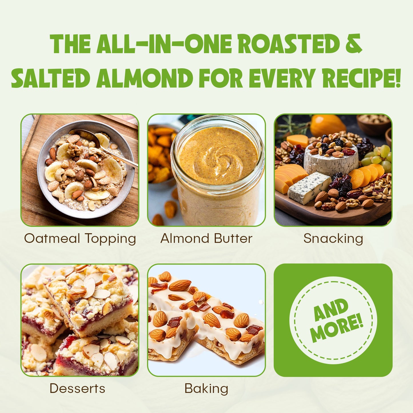Happy Tree Nuts Organic Roasted & Salted Almonds