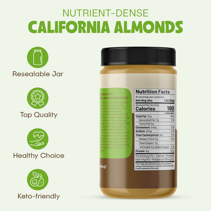 Happy Tree Nuts Organic Almonds Paste
