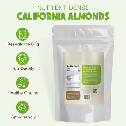 Happy Tree Nuts Organic Roasted & Unsalted Almonds
