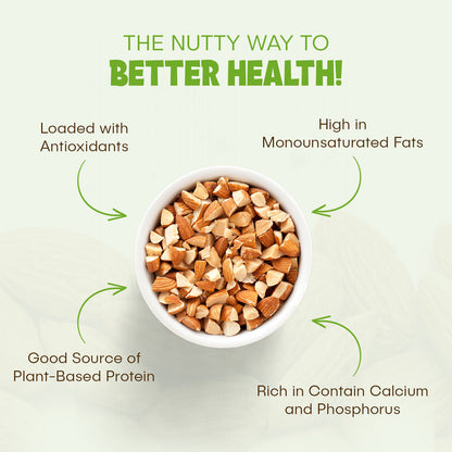 Happy Tree Nuts Organic Diced Almonds