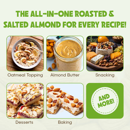 Happy Tree Nuts Organic Roasted & Unsalted Almonds